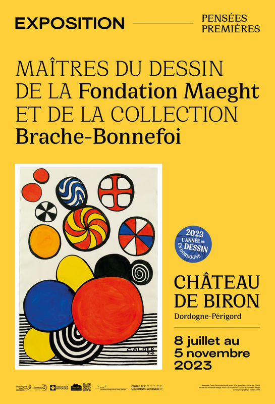 First Thoughts - Masters of Drawing from the Maeght Foundation and the Brache-Bonnefoi Collection, Château de Biron