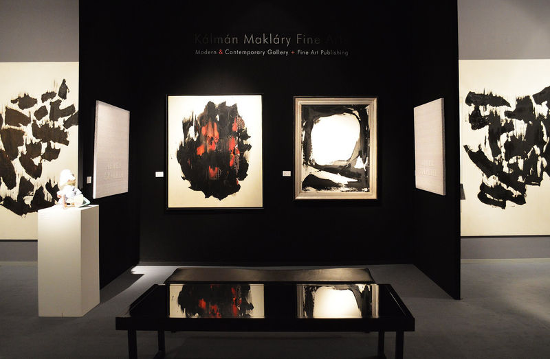 BRAFA 2017 - stand Kálmán Makláry Fine Arts, Tour & Taxis, Bruxelles