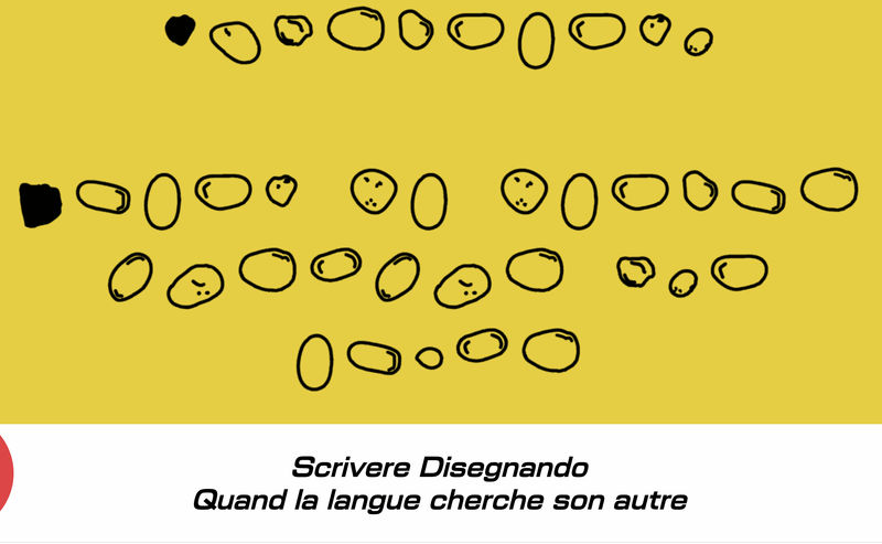 Scrivere Disegnando, Centre d’art contemporain, Genève, Suisse