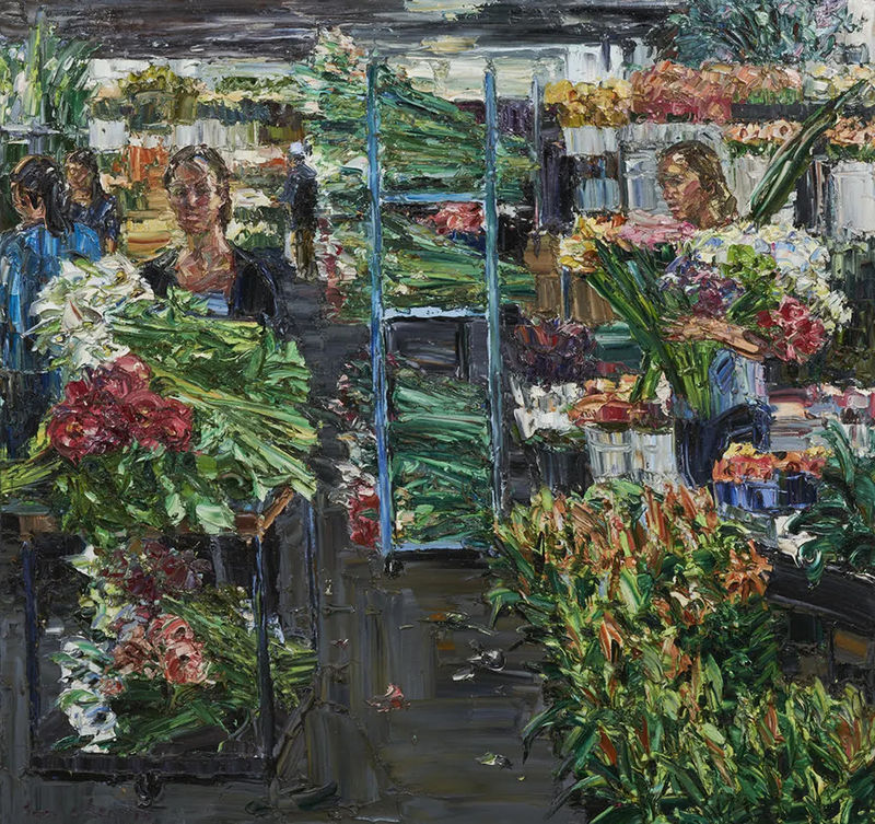 Jun Chen painting sells at double the estimate, Shapiro Auctioneers 24 Sep