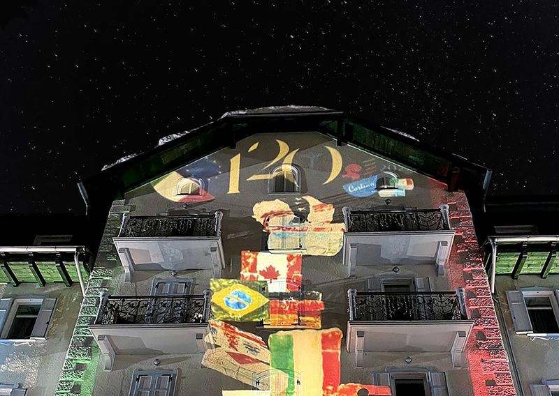 Mario Arlati, Art Light Flags, Cortina d'Ampezzo