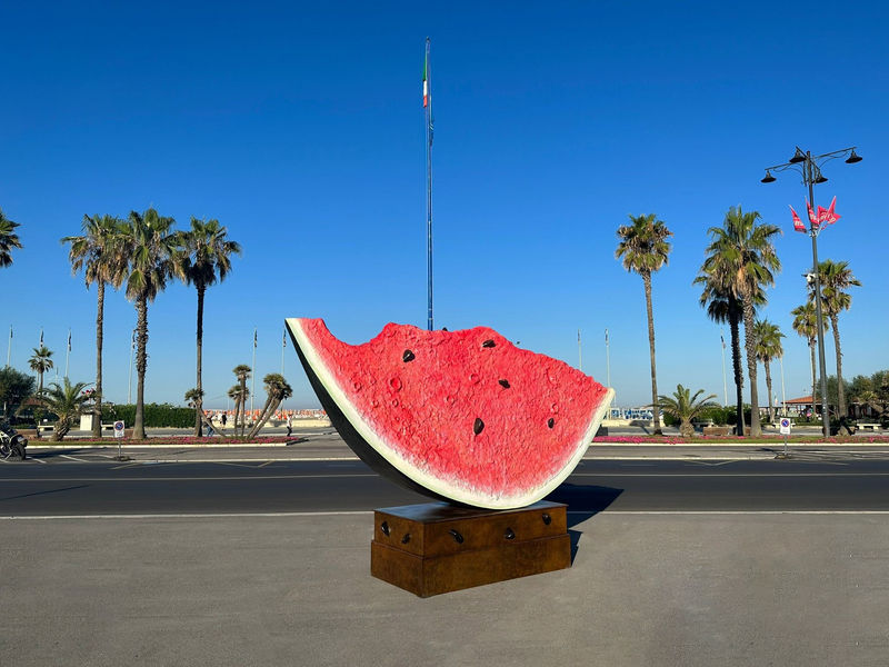 Julio Larraz, Valle Marineris, Viareggio