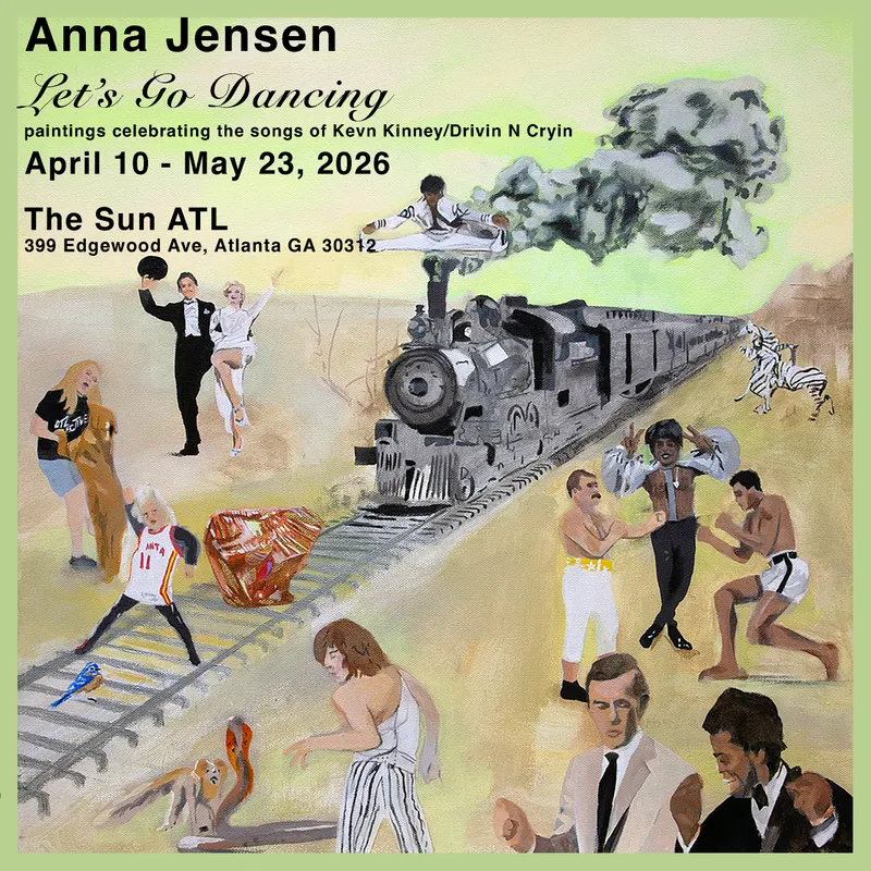 Anna Jensen: Let's Go Dancing, paintings celebrating the songs of Kevn Kinney/Drivin N Cryin