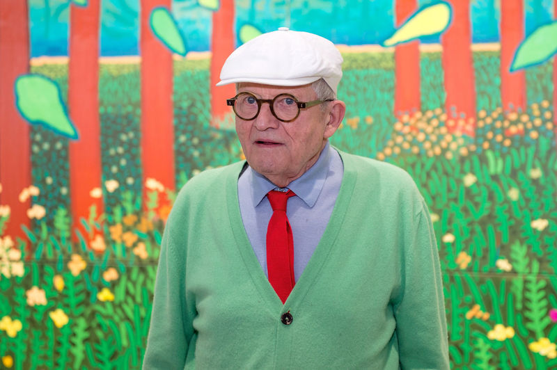 Portrait of David Hockney