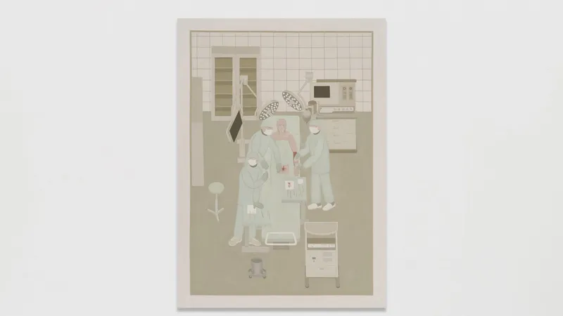 Alexander Basil, Untitled, oil on canvas 160 x 115 cm. Courtesy of the artist