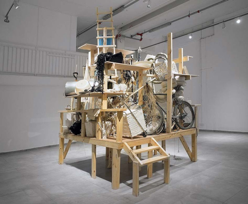 What do you do with everything piled up in the studio?