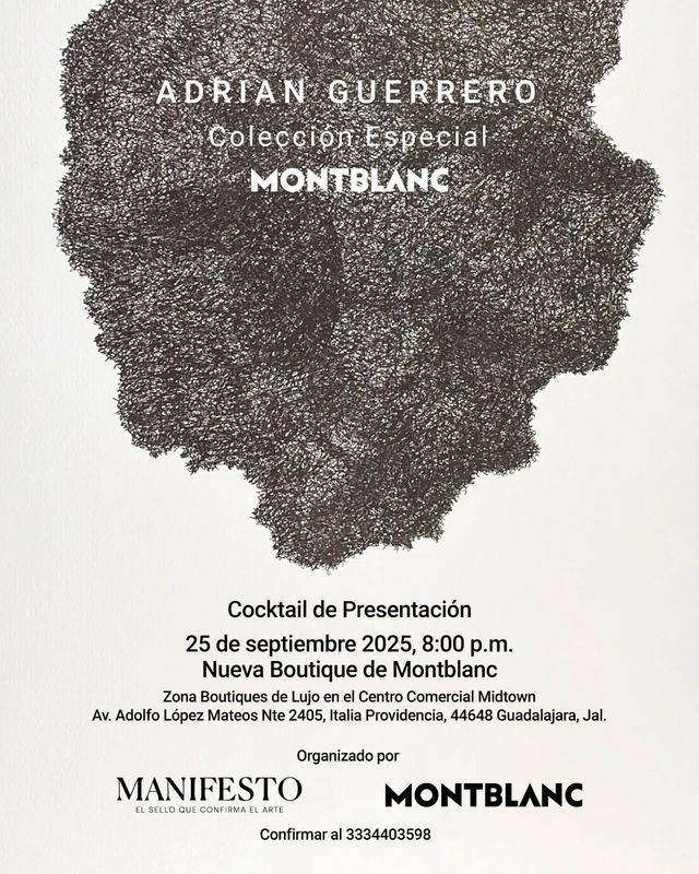 Colección Especial MONTBLANC - 'Minutos Dibujados', Colección Boutique Montblanc Midtown