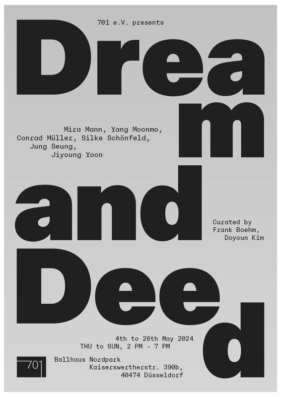 YOON JI YOUNG, DREAM AND DEED AT Ballhaus Nordpark