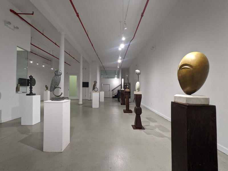 Installation view of exhibition Constantin Antonovici at Westwood Gallery NYC, 2021