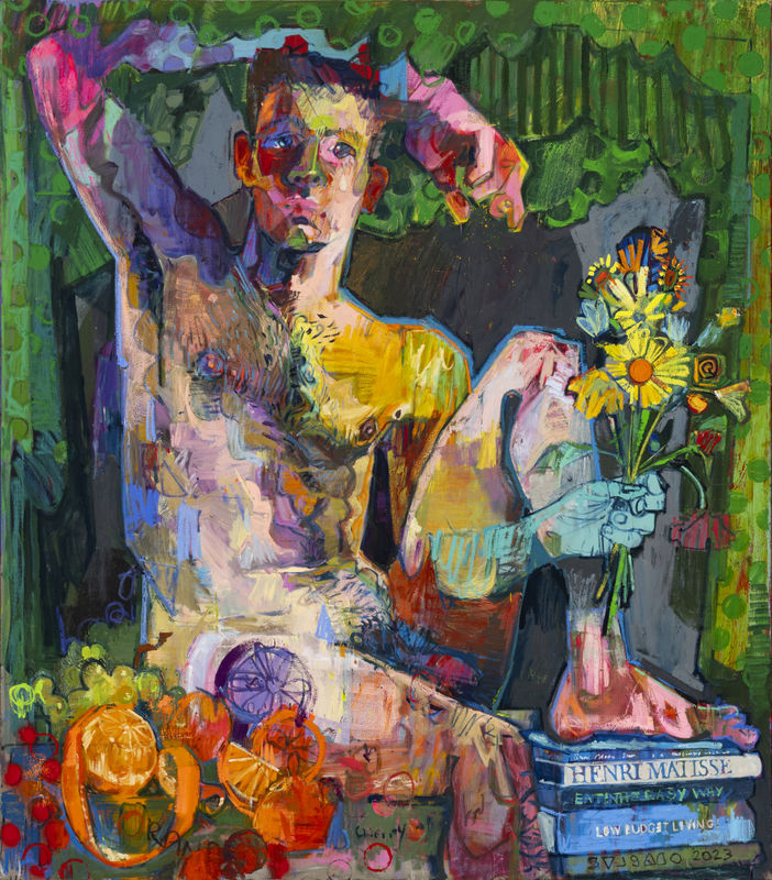 BONJOUR TRISTESSE (2024), Hahnemuhle Photo Rag (308gsm) giclée print / image size 67x58cm / page size 75x65cm