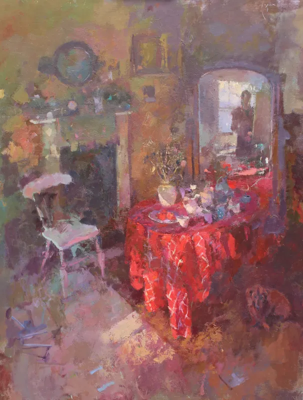 Jacqueline Williams, Winter Light in the Studio