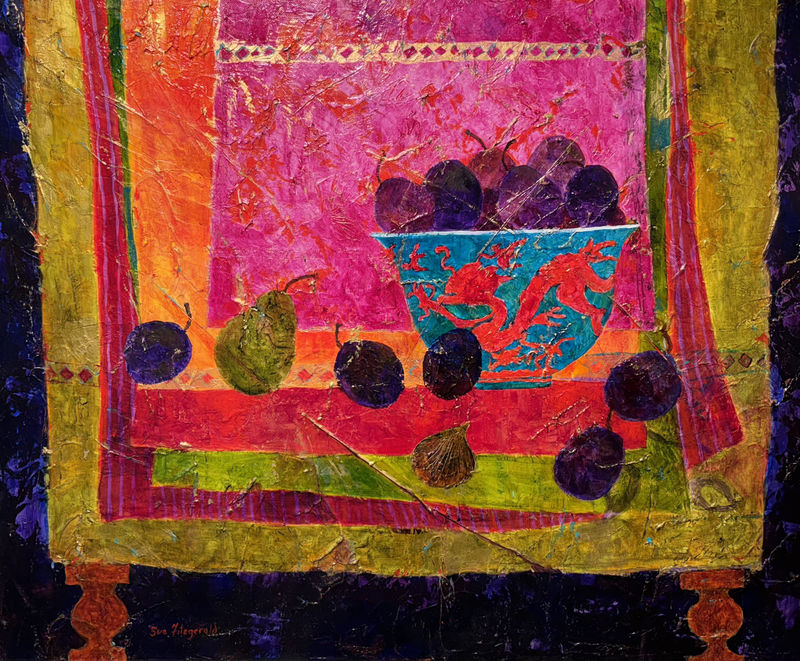 Sue Fitzgerald, Red Dragons & Plums