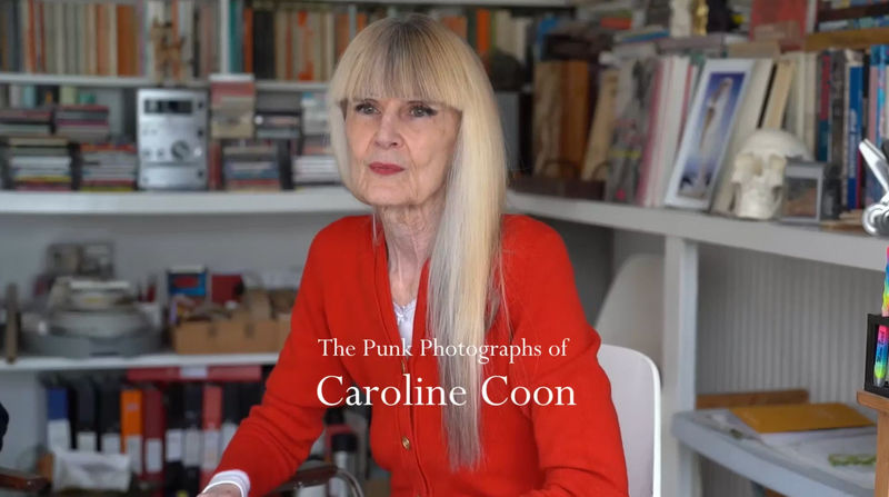 The Punk Photographs of Caroline Coon, Watch Caroline Coon interviewed about her work