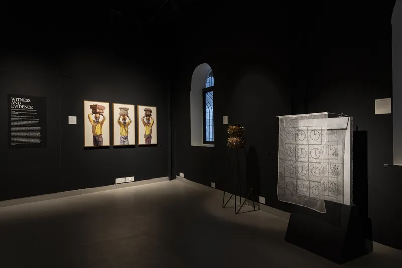 Witness and Evidence Gallery XXL, Gallery XXL presents Witness and Evidence: deliberations on ruins by Sajid Wajid Shaikh and Jofre...