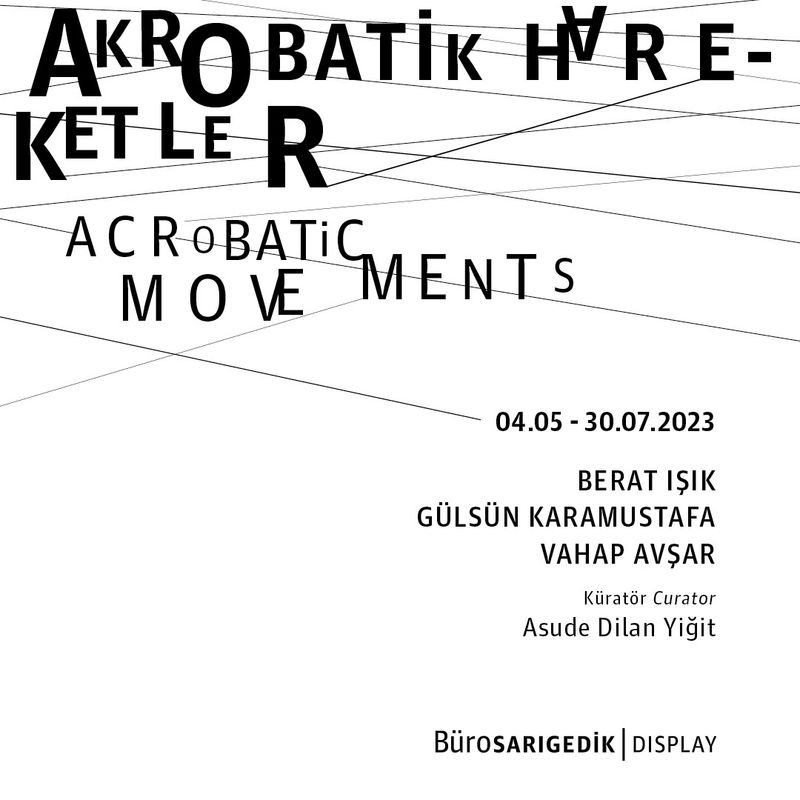 Akrobatik Hareketler | Acrobatic Movements, Berat Işık, Vahap Avşar, Gülsün Karamustafa