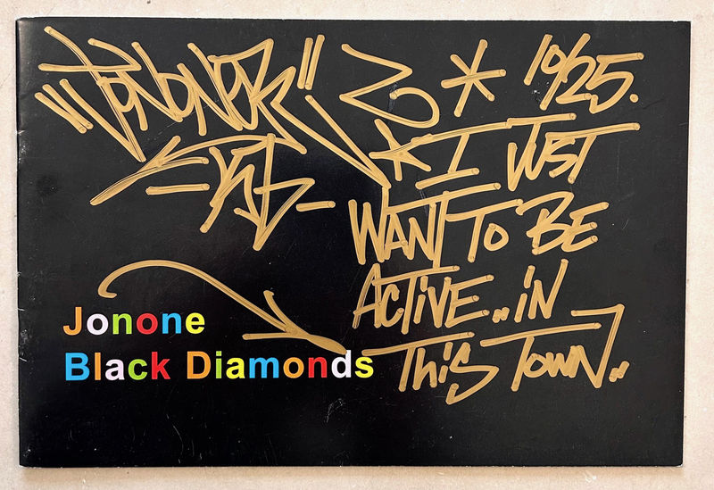catalogue 'black diamonds' JonOne - 2002 - n° 10 / 25