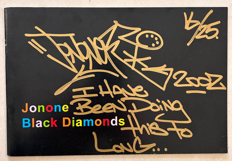catalogue 'black diamonds' JonOne - 2002 - n° 16 / 25