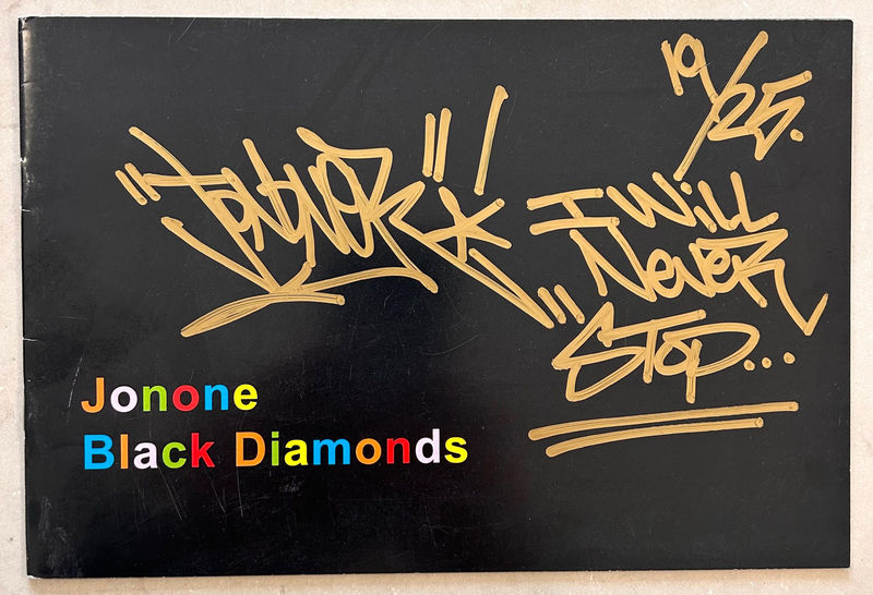catalogue 'black diamonds' JonOne - 2002 - n° 19 / 25