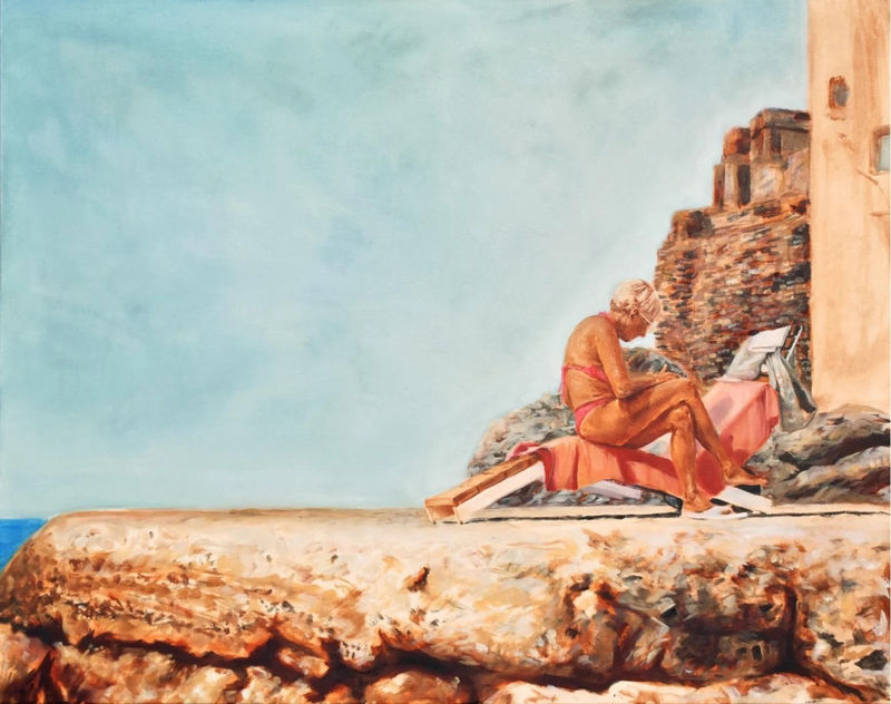 ELLA DOYLE Teresa, 2025 Oil on canvas 91 x 122 cm (EDY008)