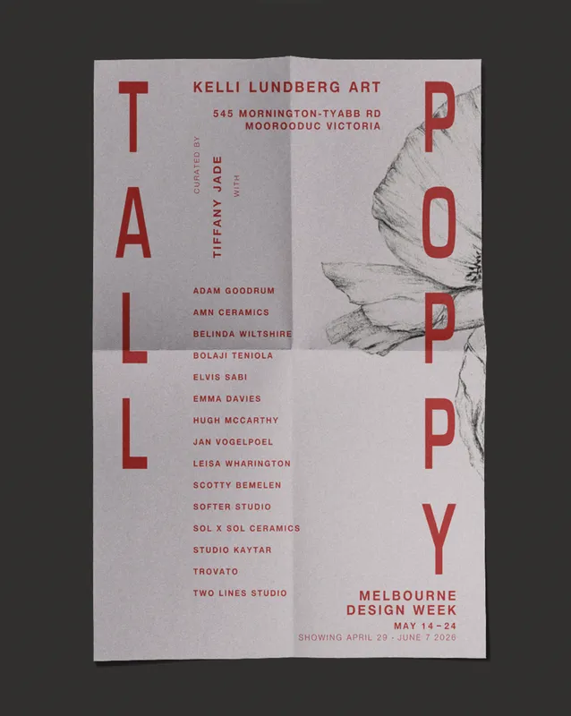 Melbourne Design Week: Tall Poppy, Curated by Tiffany Jade