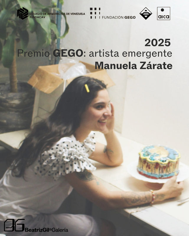 Premio GEGO 2025: Artista Emergente, Manuela Zárate