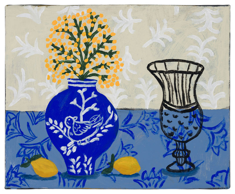 Shirley Villavicencio Pizango on vases, The Armory Show