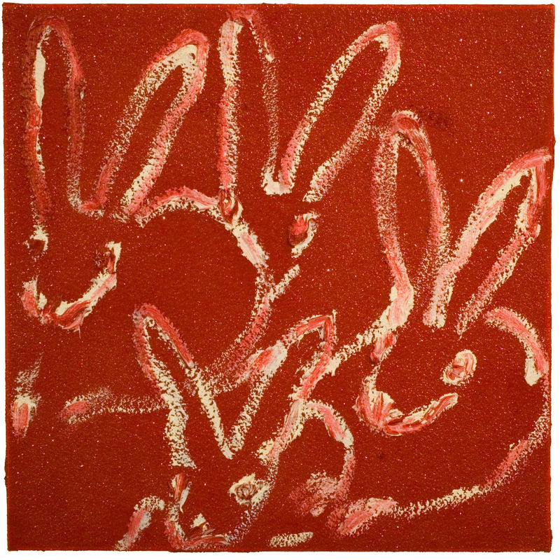 Artist Hunt Slonem Hops into SF with 'Bunnies' at Sorokko Gallery