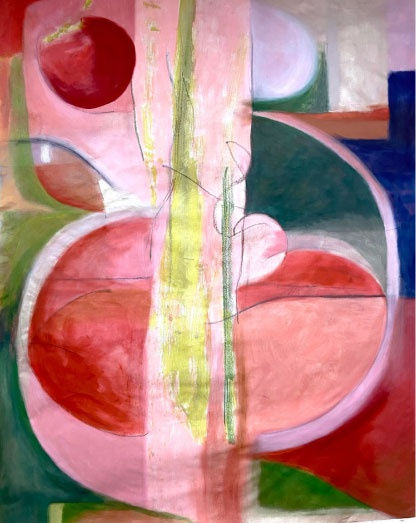 Caroline Denervaud, LA GRANDE POMME, 2023