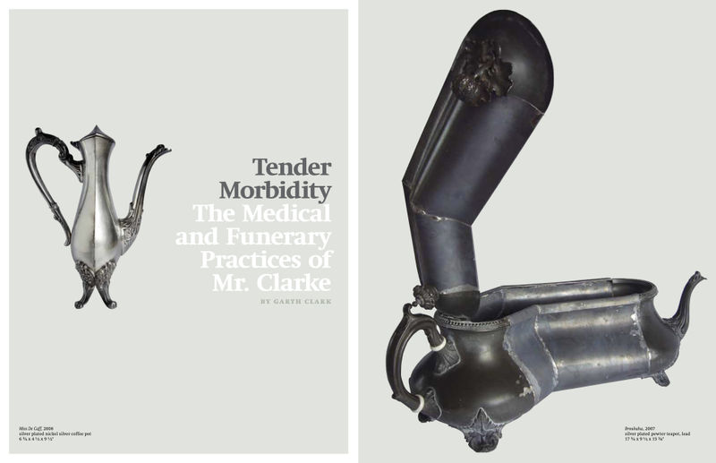 David Clarke Featured in Metalsmith Magazine, Tender Morbidity: The Medical and Funerary Practices of Mr. Clarke, Written by Garth Clark...