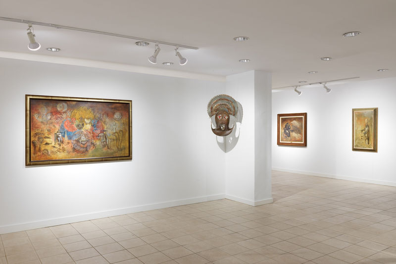 Leonora Carrington: The Story of the Last Egg, installation view, Gallery Wendi Norris Offsite, 926 Madison Avenue, New York, NY, May 23 — June 29, 2019, photography: Dan Bradica.