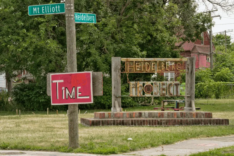 The Heidelberg Project, Installation View, Detroit, IL
