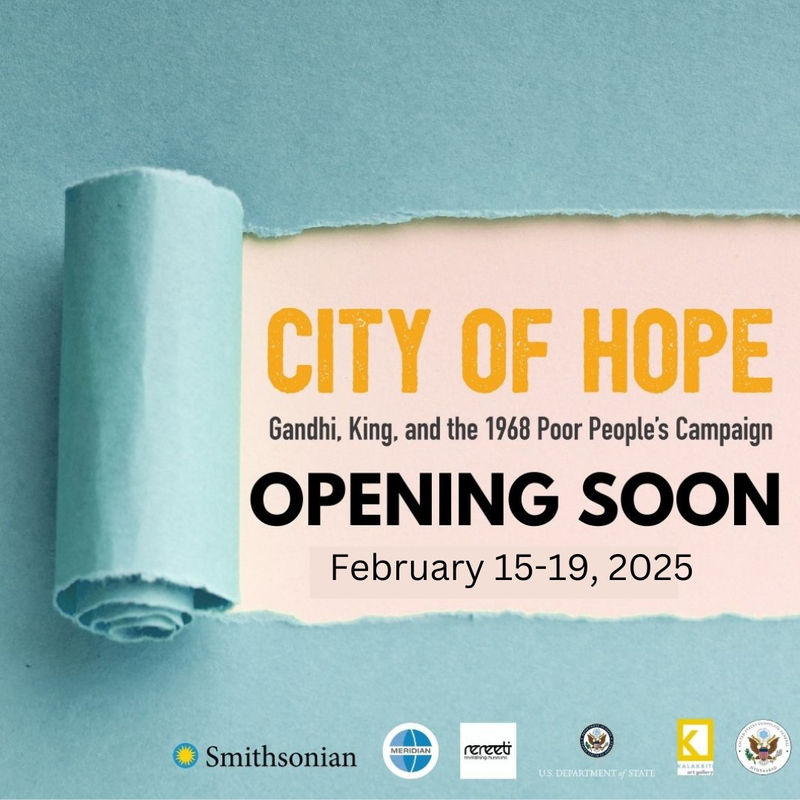 'City of Hope: Gandhi, King, & the 1968 Poor People’s Campaign”