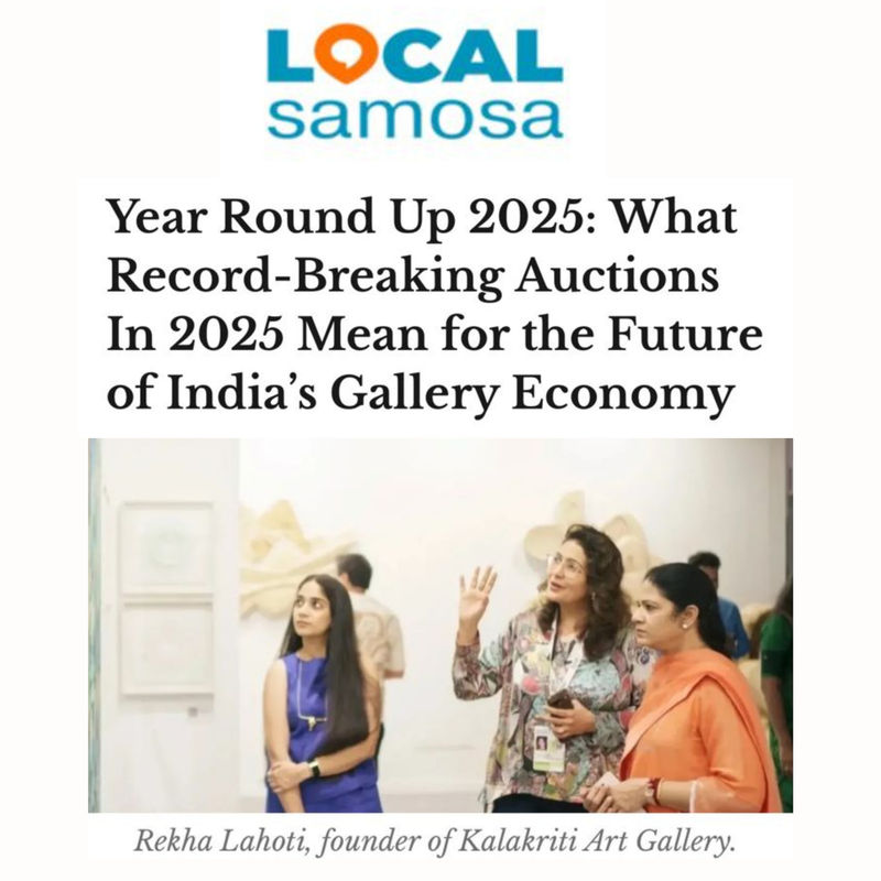Year Round Up 2025: What Record-Breaking Auctions In 2025 Mean for the Future of India’s Gallery Economy, Local Samosa, in...