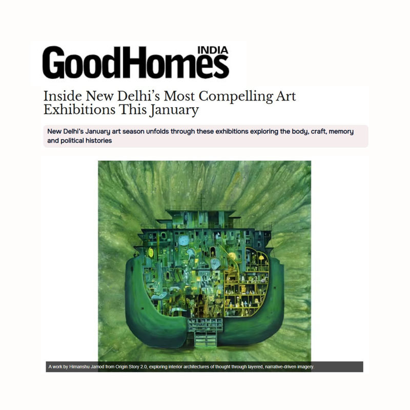 Inside New Delhi’s Most Compelling Art Exhibitions This January, GoodHomes India