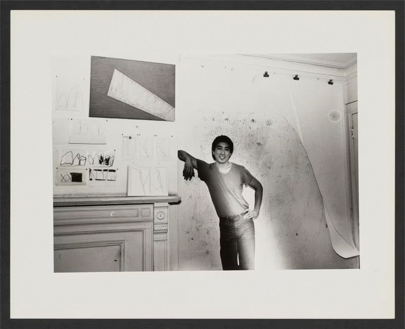 Ching Ho Cheng at the Hotel Chelsea, Suite #1016, 1979. Photographer unknown. Image courtesy of the Estate of Ching Ho Cheng.