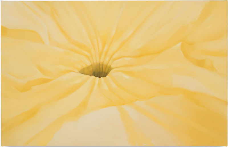 Mary Stephenson, 'Yellow', Oil on canvas, 46 x 71 cm,2022