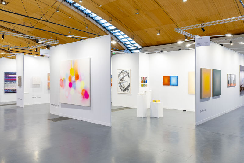 Art Karlsruhe 2025, representing Christine Brunella, Stephan Wurmer, Sheila Furlan, Margit Hartnagel, Andreas Kocks, Dieter Kränzlein, Eberhard Ross