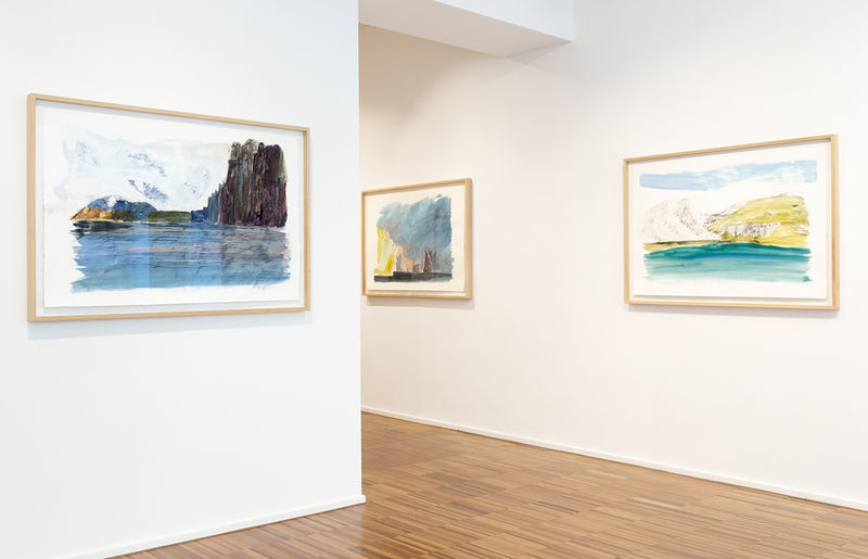 Peter Lang, Landysn - Land in Sicht, Ausstellungsansicht