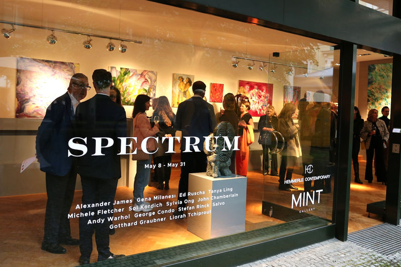 Preview der Pop-Up-Ausstellung „Spectrum – by Hemmerle Contemporary x Mint Gallery”