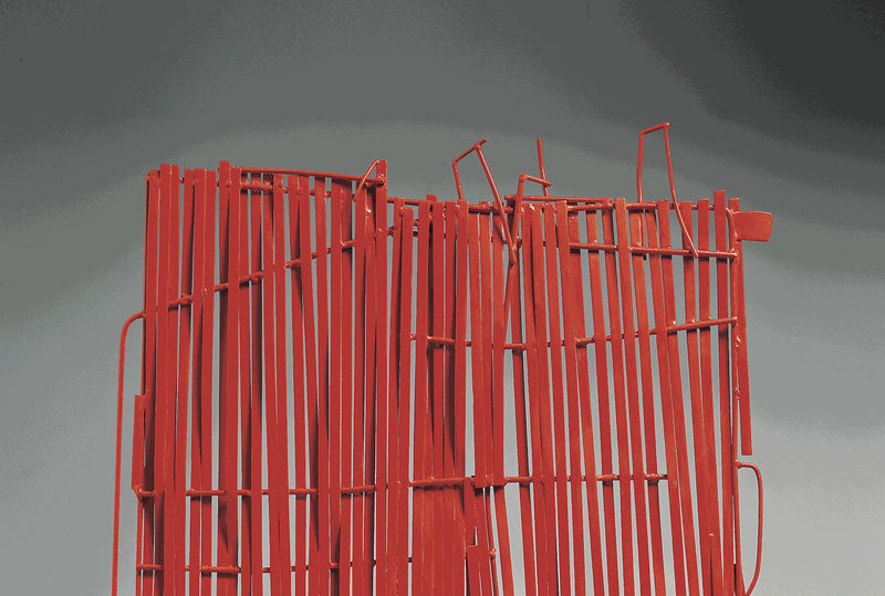 Pietro Consagra, Ferro transparente rosso, 1965 (detail)
