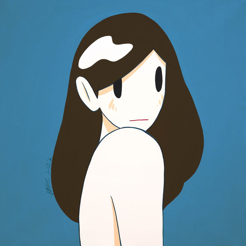 Venus acrylic on canvas 100 x 100cm 2023