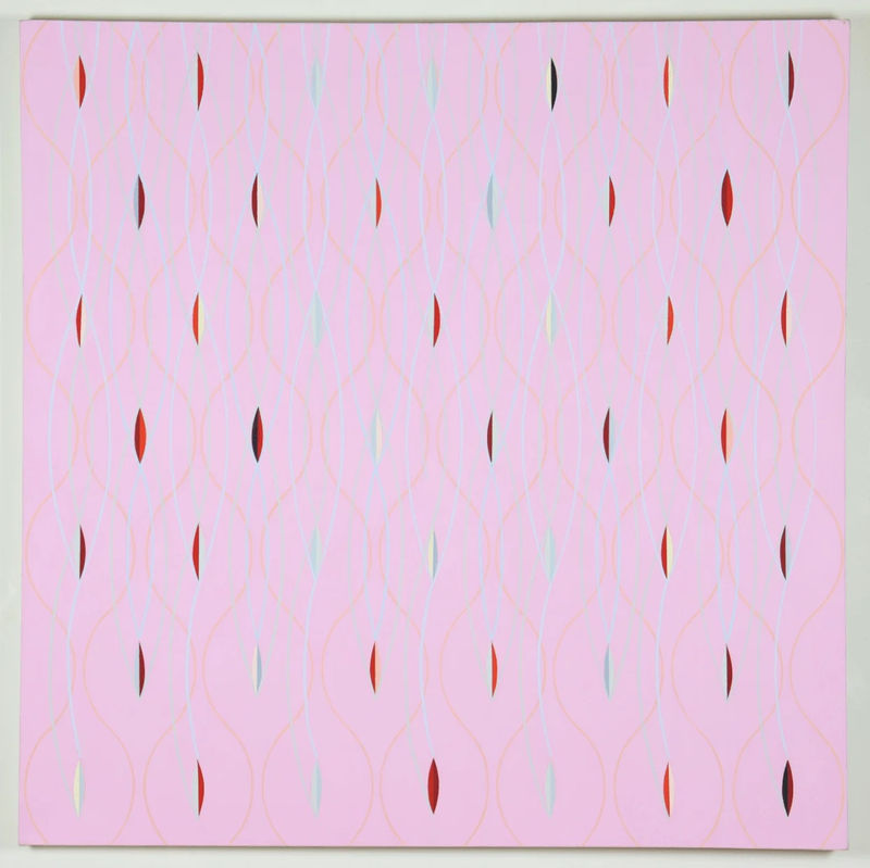 Audra Skuodas, Womb Wound Series, 1999 Acrylic on canvas 60 x 60 inches