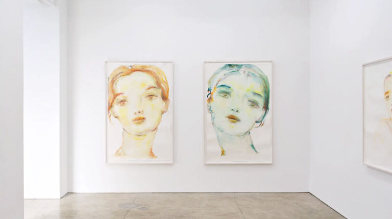 Installation view of Kim McCarty at Morgan Lehman Gallery (2023)