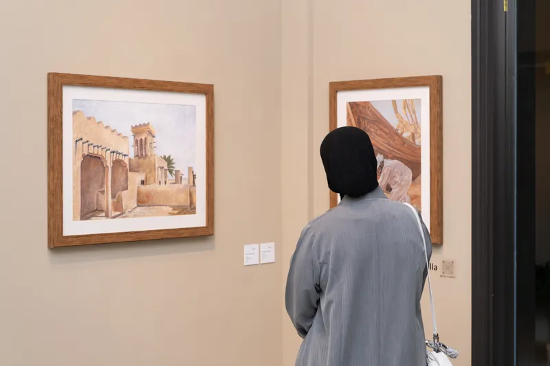 Between Past and Present, a group exhibition showcasing the work of artists based in Qatar who explore the rich expressive...