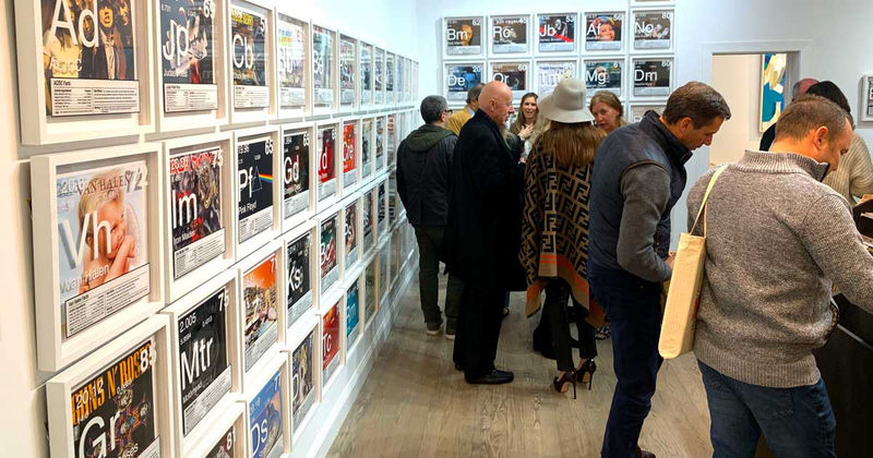 Samuel Owen Gallery in Greenwich Hosts “Reactive Records” Daniel Cohen Exhibition