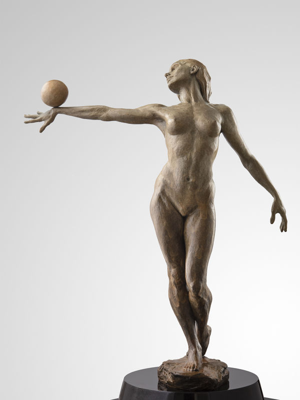 Balance (third life), 2009 Bronze 32 x 24 x 16 in / 81 x 61 x 41 cm Edition: 50