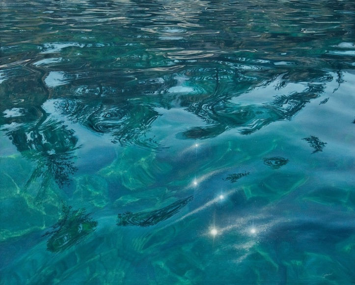 Cassiopeia oil on canvas 48 x 60 inches