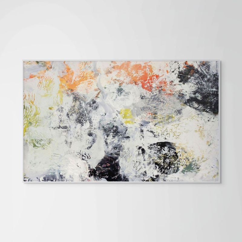 Costa Brava #4, 2023 Mixed media on canvas 51 x 31 inches