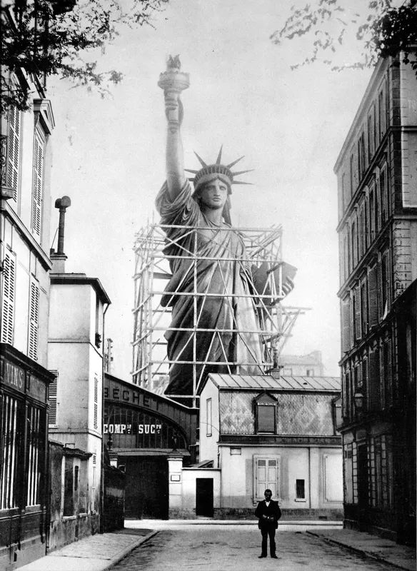 Anonymous: Untitled (Statue of Liberty), c. 1886