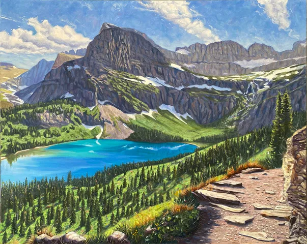 Steve Simon, Grinnell Glacier, 2023